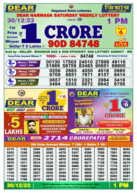 dear sunday weekly lottery 8pm|Nagaland Lottery Result 8 PM Winners List 26.